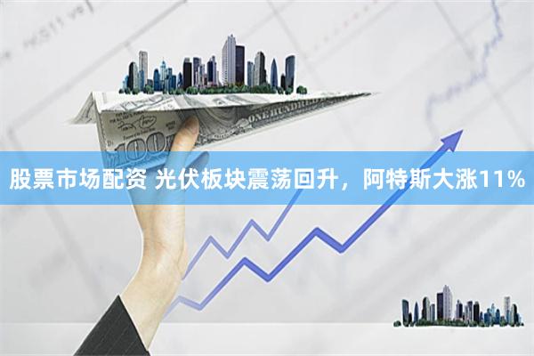 股票市场配资 光伏板块震荡回升，阿特斯大涨11%